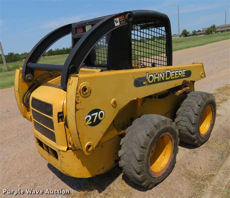 2002 john deere 270 skid steer specs|jd 260 skid steer specs.